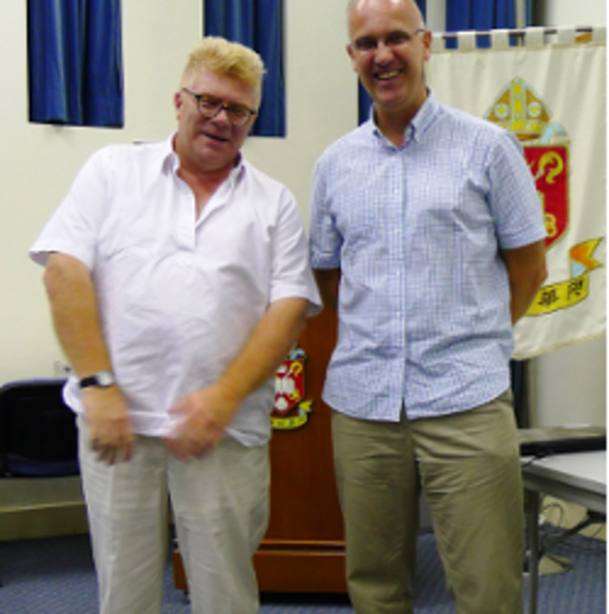CITI director visits theological college and church in Hong Kong