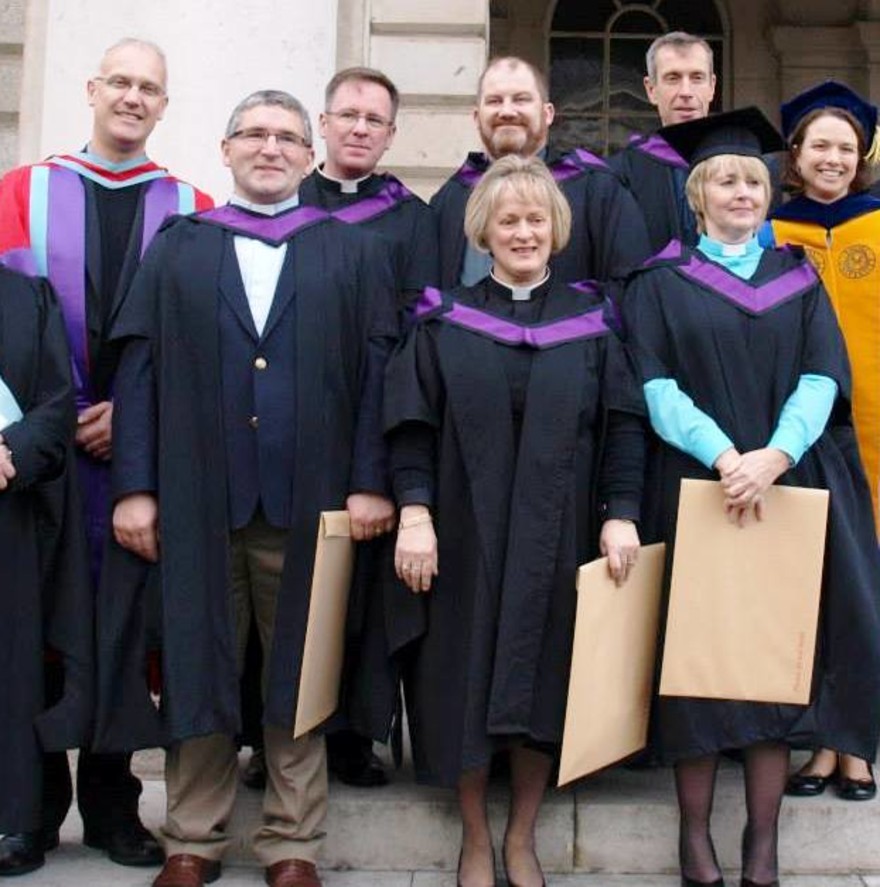 CITI graduates receive their MTh degrees at TCD commencements