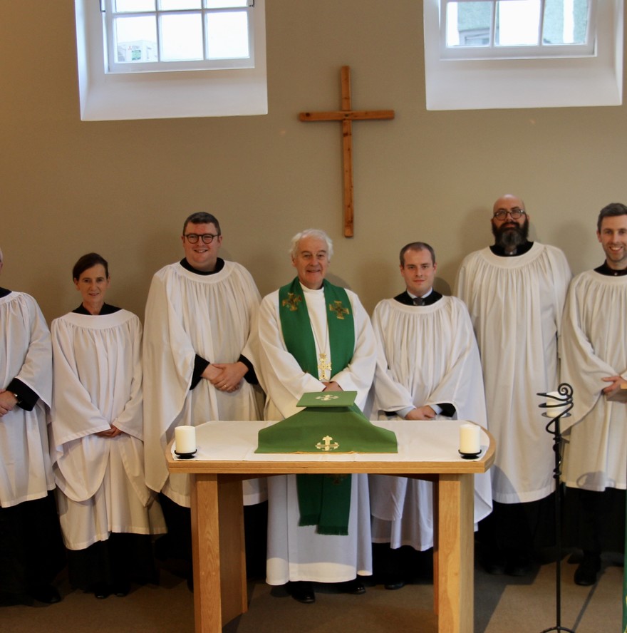 Student Ordinands licenced as Readers 2022