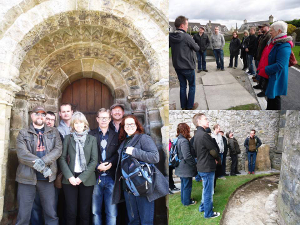 Year I Church History students in Freshford and Kilkenny during their field trip in the Diocese of Ossory (Photographs: Patrick Comerford)